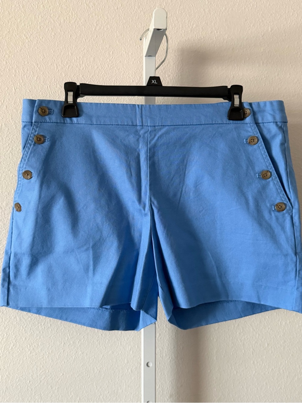 NWT Banana Republic Light Blue Side-Button Shorts
